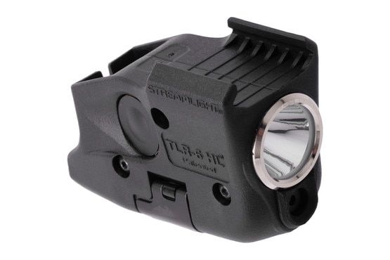 Streamlight GLOCK Rail Mount TLR-6 HL G Light with Green Laser has push button controls